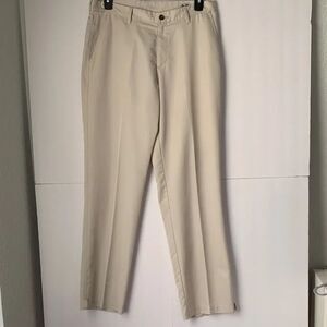 NWT Adidas Climalite Golf Men's Tan Lightweight Straight Leg Pants Size 34/34